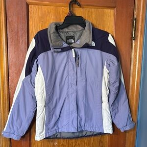 The North Face Purple and Gray Jacket